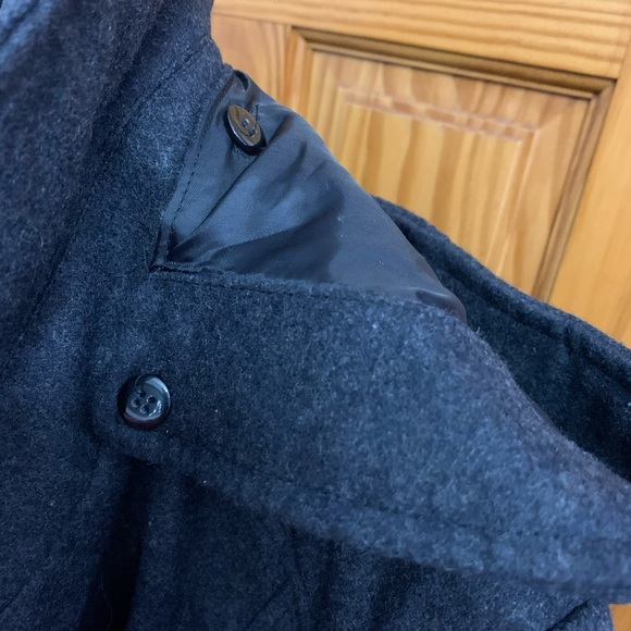 Liz Claiborne Wool Blend Trench Coat - Picture 8 of 14